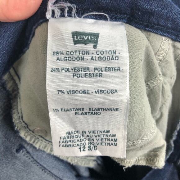 Levi’s Perfectly Slimming High Rise 512 Studded 12 - Picture 13 of 16